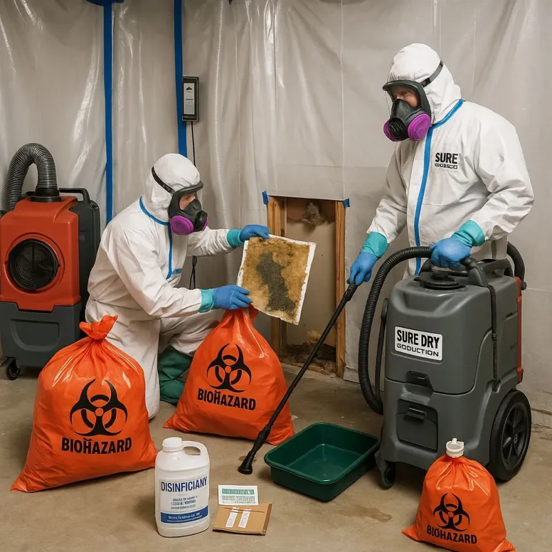 Contaminated Water Handling Protocols process in Bressler, PA